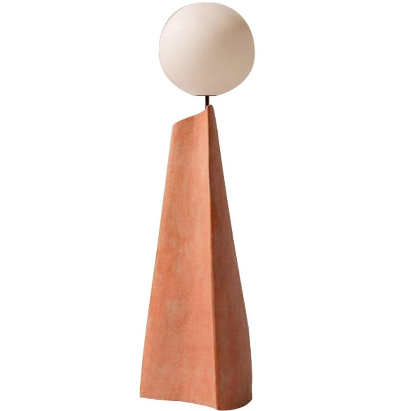 Carins Design LED Lampe | Rød/Brun Metal og Keramik | Stue og Spisestue | Moderne Stil | 5 Lys G9 | Inkluderet Lyskilde | IP20 | Indendørs