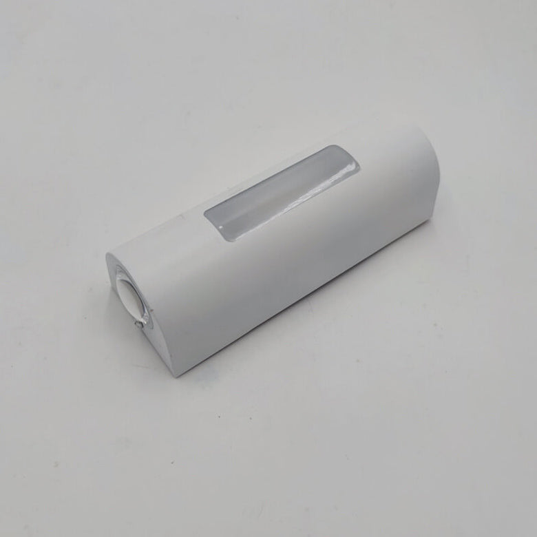 Luminoir LED Væglampe | Cylinderformet Design | Sort/Hvid | Moderne Udendørsbelysning | Energieffektiv | 7W | 700 lm | Aluminium & Glas | IP Værdi