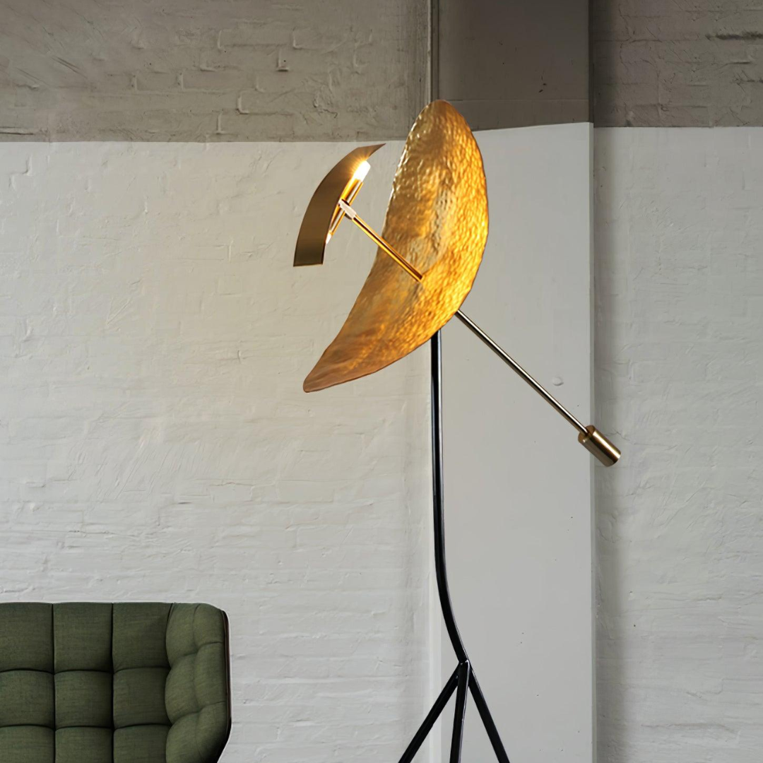 Lenoretta elegant skulpturel lampe | Abstrakt design | Kvalitetsmaterialer | Minimalistisk belysning | Moderne