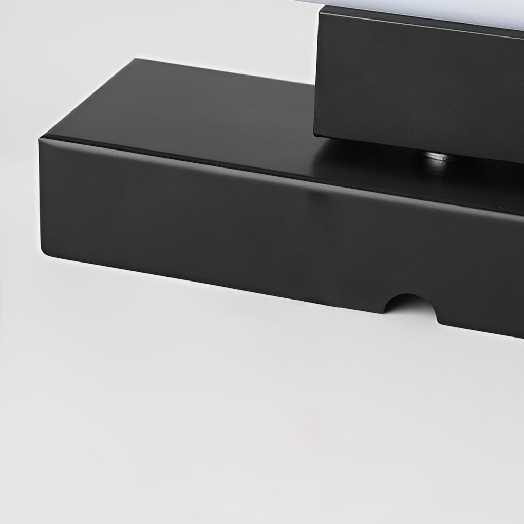 Sort | Hvid | 330° Justerbar Roterbar | Minimalistisk LED Væglampe | Geometrisk Design | Silikone Skærm | Aluminium | Soveværelse | Stue | Balkon