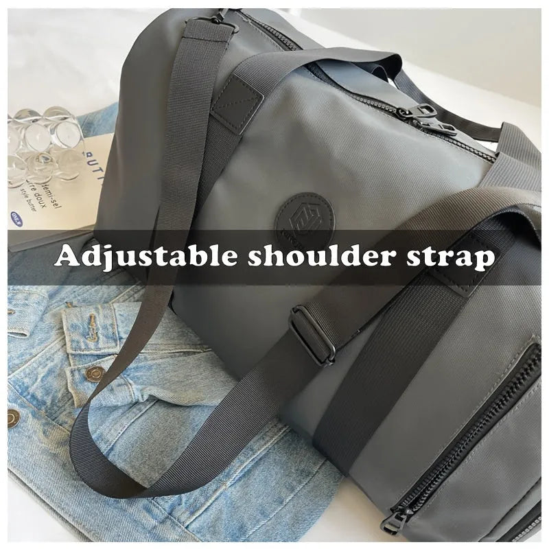 Kompakt og let rejsetaske Med praktisk opbevaringsrum til sko