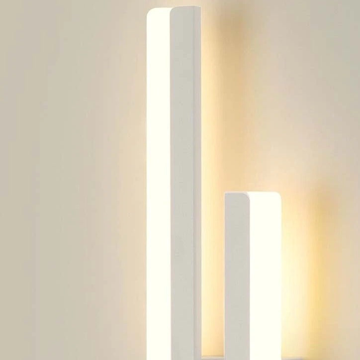 Moderne vægarmatur | LED lys | Slankt design | Stue, soveværelse, gang | Sort/guld | Energi-effektiv | Lang levetid | 3㎡-5㎡ | 15x10x5 cm | 111V~240V