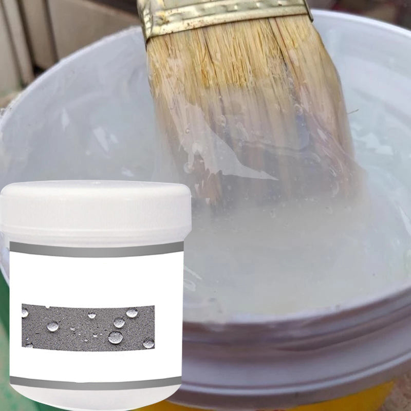 TransWax™ Vandbaseret Gummipasta | Transparent Coating | Langvarig Vandtæt Beskyttelse til Fliser, Mursten, Beton, Træ, Metal og PVC | Forsegler