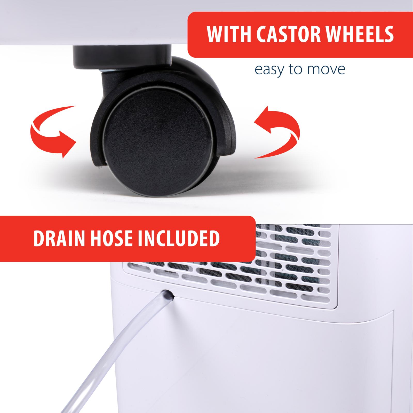 Alpina kraftigt Luftaffugter og Luftrenser 10L Per