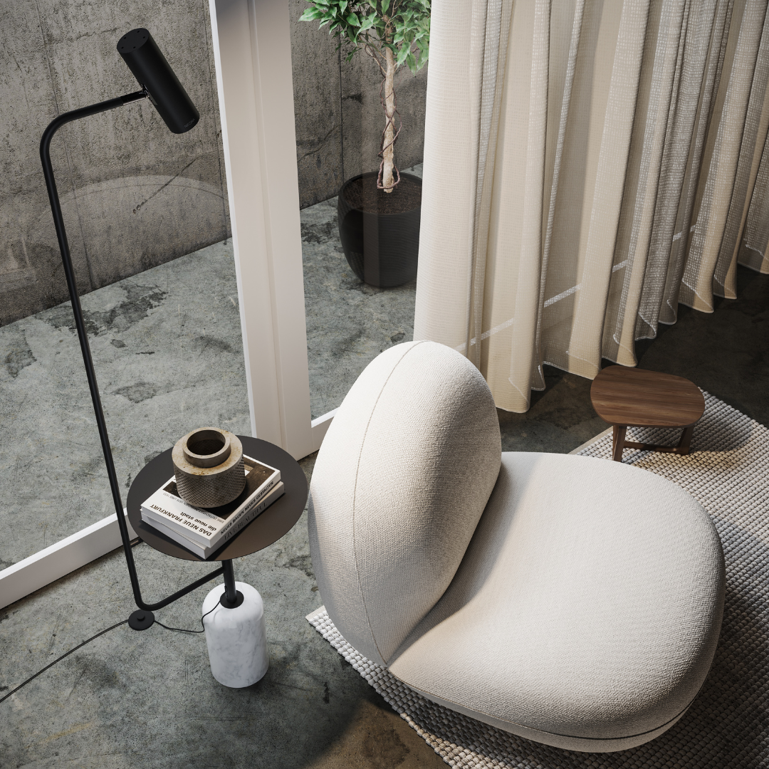 Gulvstativ | LED Integreret | Moderne Design | Justerbar Lysstyrke | Energibesparende | Elegant Indendørsbelysning | Robust Konstruktion | Skaber