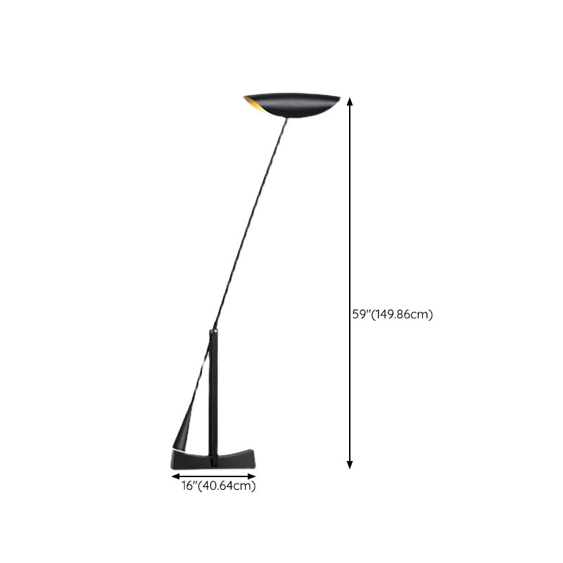 Feranvia | Moderne Gulvlampe | Tidssløst Minimalistisk Design | Stabil Base | Høj Kvalitet | Effektiv Belysning | Passer til Stue, Soveværelse,