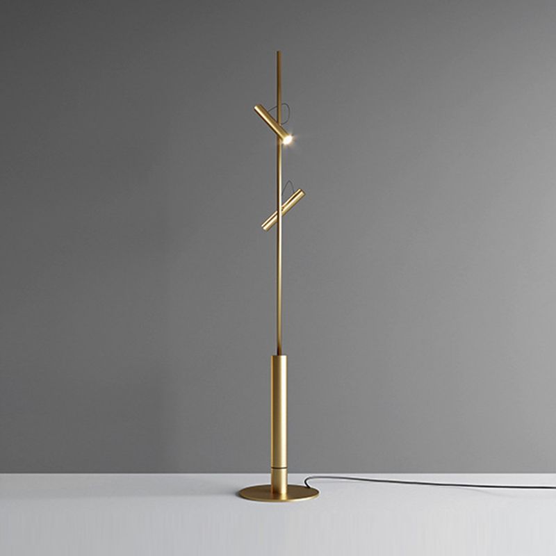 Gulvlampe | Domerina | Minimalistisk Design | Moderne Stil | Høj Kvalitet | Funktionel Belysning | Til Stue og Soveværelse | Holdbar Konstruktion