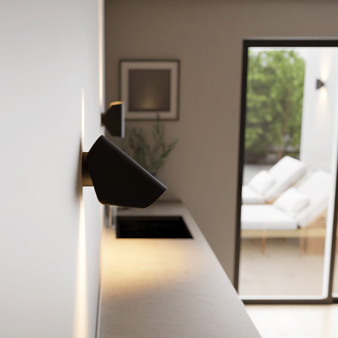 CYGNUS 2.0 | Moderne vægmonteret lampe | Blød og stemningsfuld belysning | Raffineret design | Perfekt til stilfuld indretning i alle rum | Luksuriøs