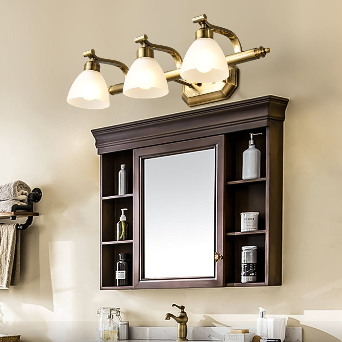 Olivia | Glass Wall Lamp
