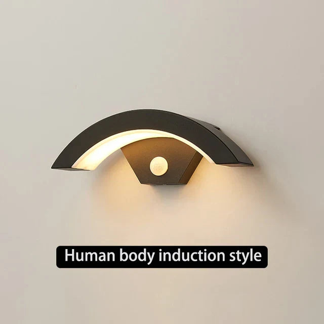 Luminoir Bevægelsessensor Væglampe | Udendørs | Vandtæt | Sensorstyret | LED Belysning | Intelligent Lys | Energisparende | Moderne Design