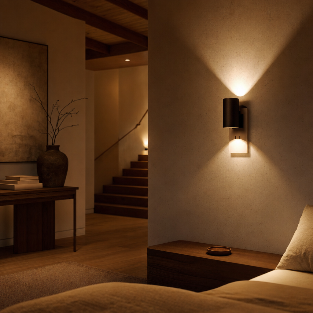 Dimmable LED Night Light | Adjustable Brightness | Energy Efficient Plug-In | Compact Design | Bedroom Hallway Lighting