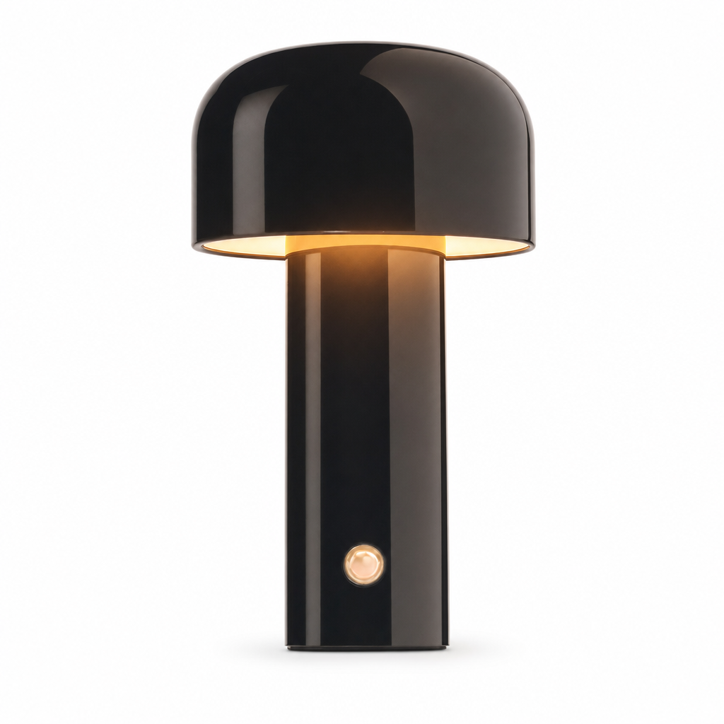 Portable Retro LED Table Lamp | Wireless Touch Control | USB Rechargeable | Home Decor Lighting