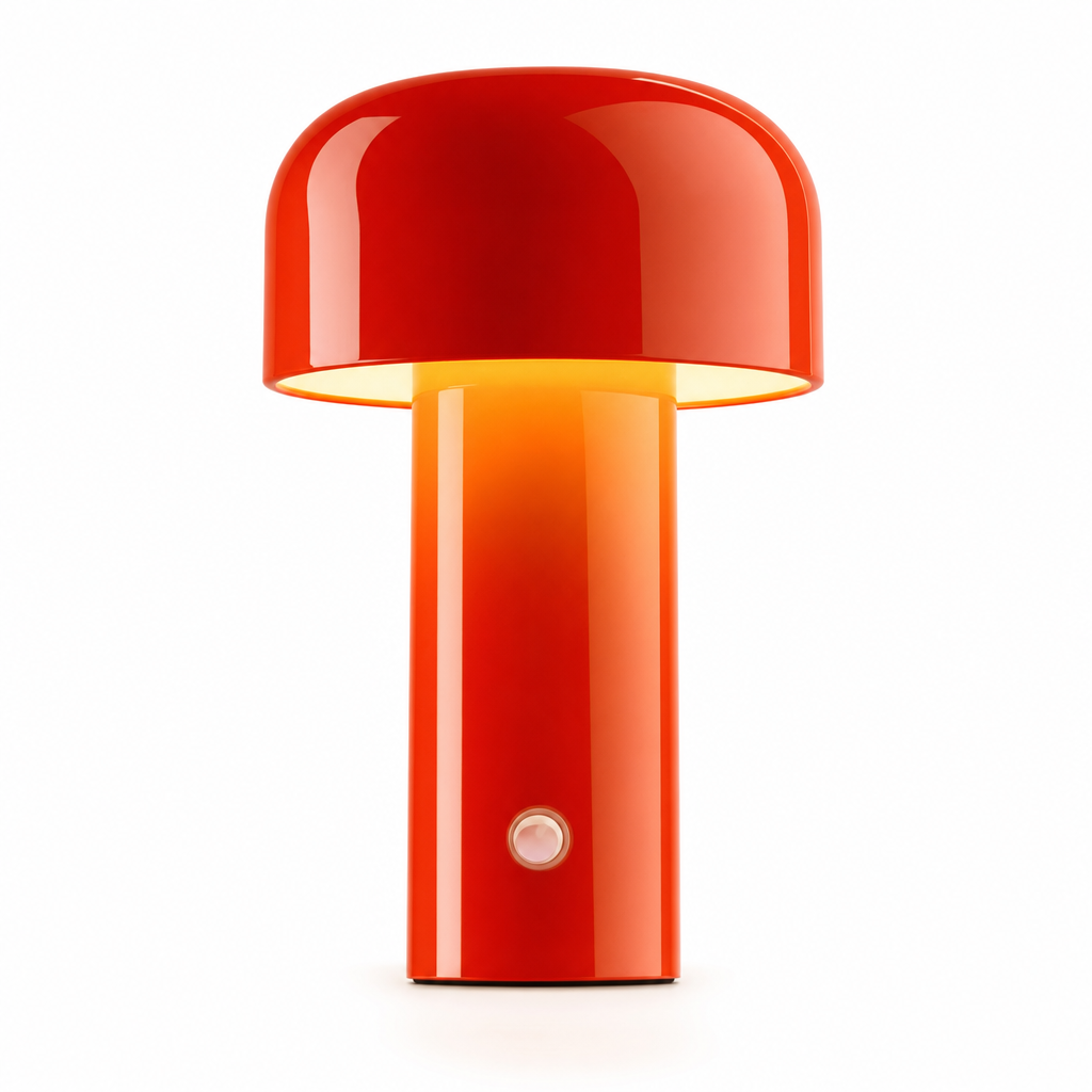 Portable Retro LED Table Lamp | Wireless Touch Control | USB Rechargeable | Home Decor Lighting