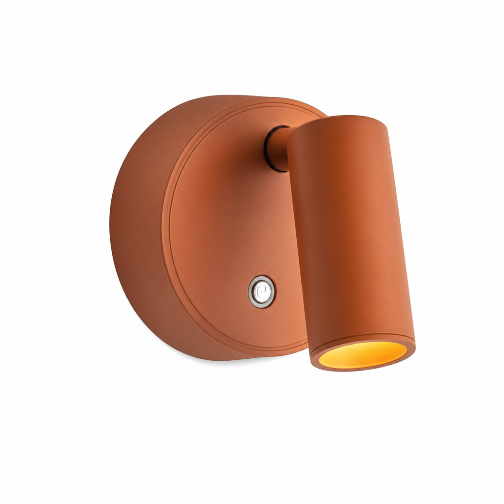 Rechargeable LED Touch Sconce | Modern Magnetic Wall Light | USB Powered Night Lamp | 3-Color Light | Bedside Reading Fixture