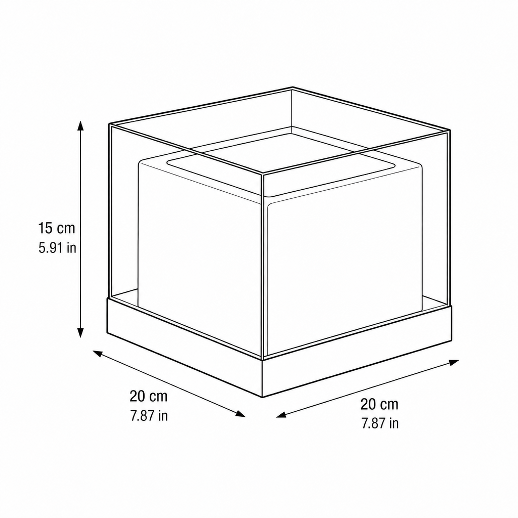 Utomhuslampa | Solcellsdriven | Box Beam Design | Energieffektiv belysning | Elegant modern look | Lämplig för trädgårdar och gångvägar | LED-lampa | Svart metall och plast | 15x15x20 cm