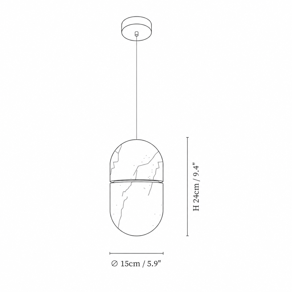Joy | Capsule Pendant