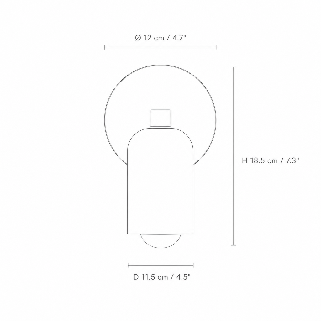 Maisie | Metal Wall Lamp