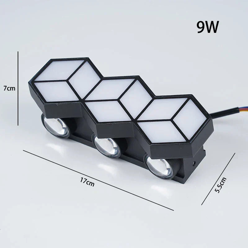 StormShield | Vejrbestandig IP65 LED Væglampe | Udendørs Belysning | For Have, Terrasse & Indkørsel | Holdbar & Nem Installation | Fås i 6W, 9W &