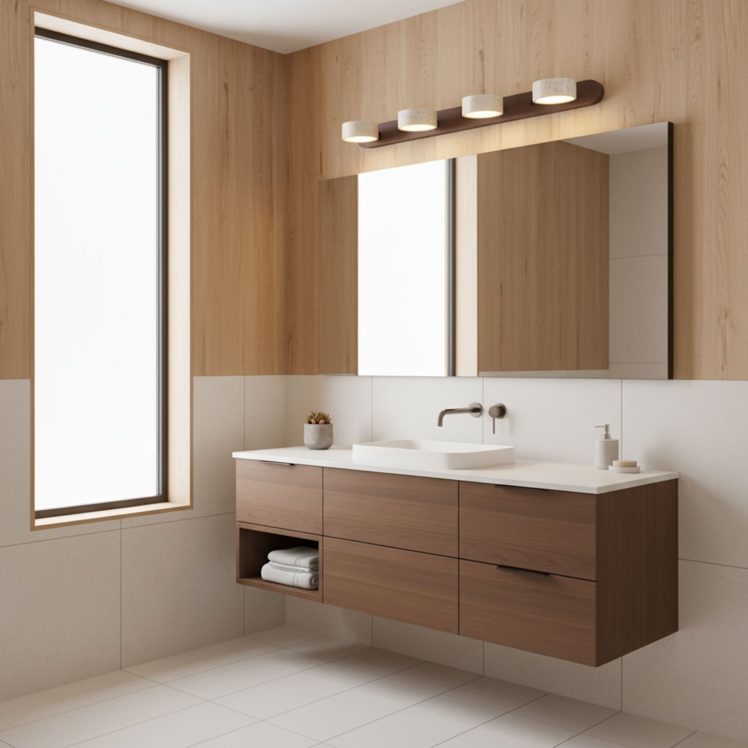 Lois | Travertine Wall Sconce