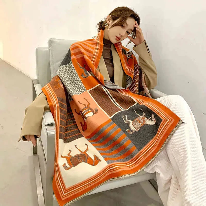 Geraldine luksus tørklæde | Stilfuld og blød