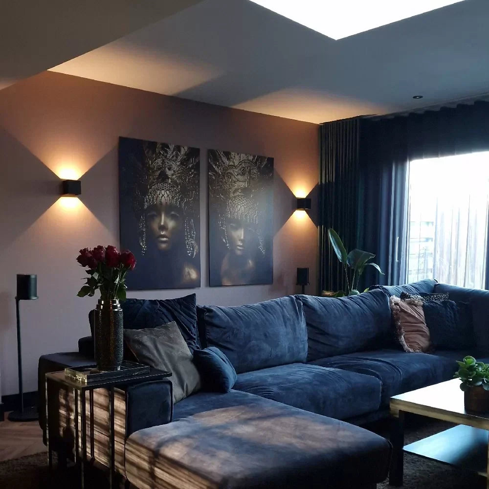 Luminoir SensorLux | Moderne Vægbelysning med Bevægelsessensor | LED | 5W | Neutral Hvid | Nem Installation | Høj Kvalitet Plast | Stilsikkert