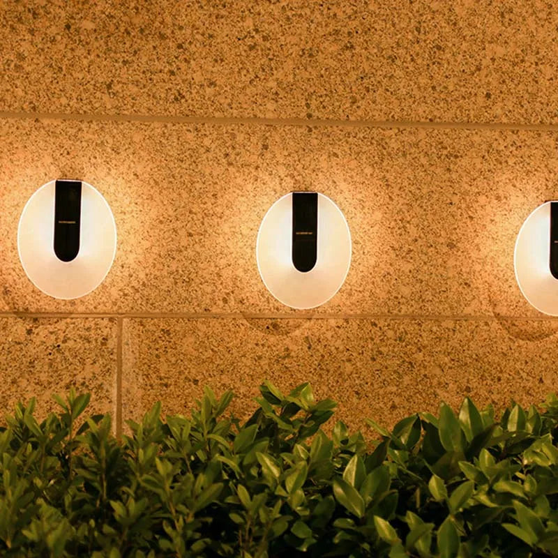 Luminoir | Udendørs LED Vaskelys | SolarFlair | Vandtæt Akryl Design | Energieffektiv | 3000K Varmt Lys | Ideel Til Have &