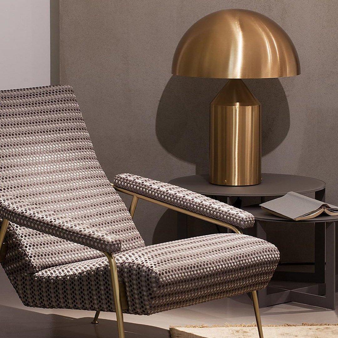 Luna | Metalbordlampe | Moderne Design | Justerbar | Elegance Til Hjemmet | Skrivebord | Natbord | Holdbare Materialer | Forskellige Størrelser