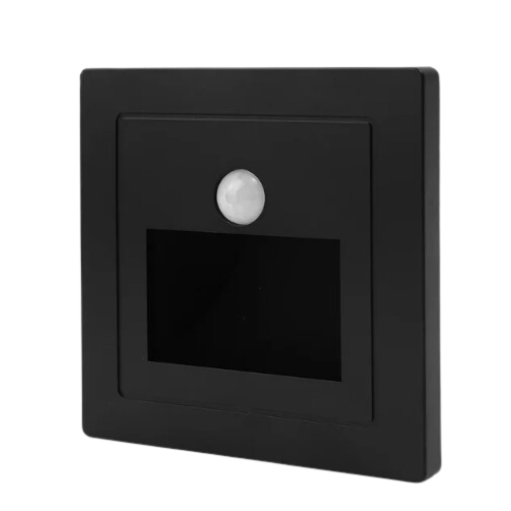 Elegant Væglampe til Trappe | Moderne Design | LED Belysning | Forskellige Finishes | Nem Installation | Hvid | Sølv | Sort | Indbyggede Installation