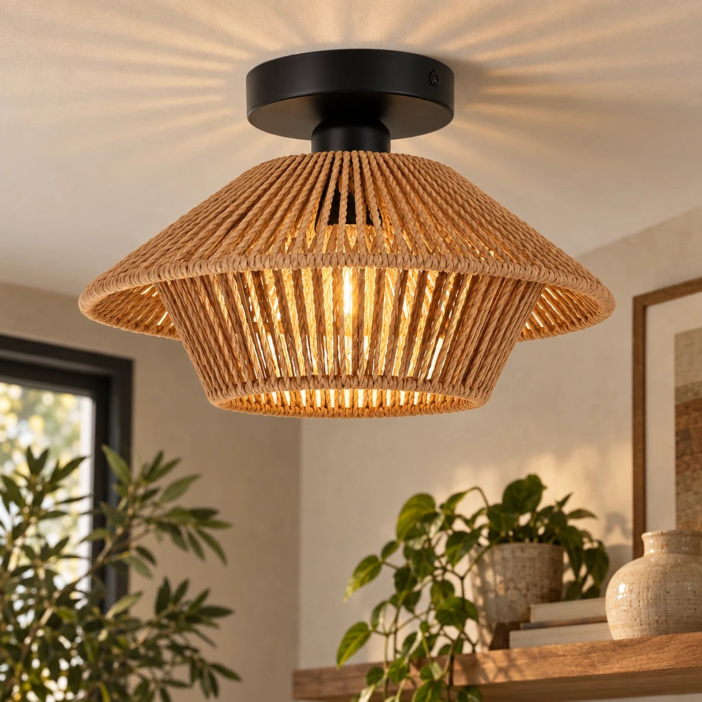 Eulalia | Rattan Pendant