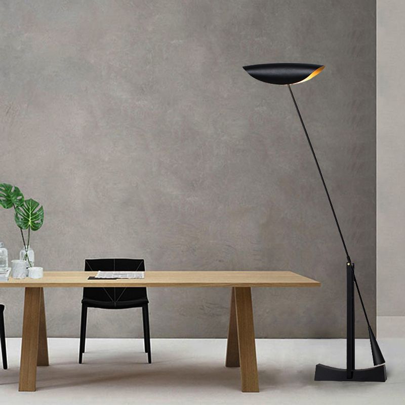 Feranvia | Moderne Gulvlampe | Tidssløst Minimalistisk Design | Stabil Base | Høj Kvalitet | Effektiv Belysning | Passer til Stue, Soveværelse,