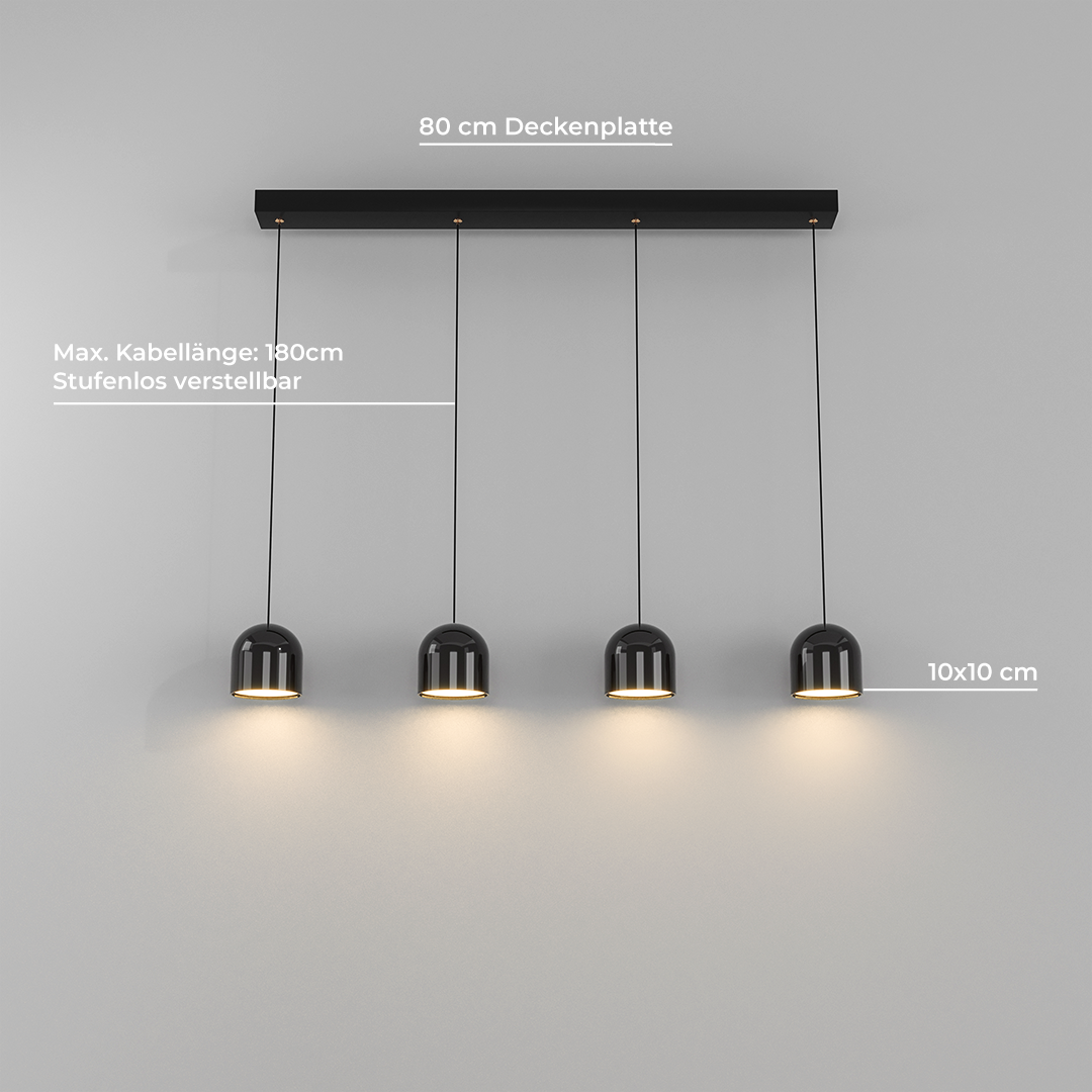 AURORA | Elegant hængende lys | Designlampe til spisebord | Luksuriøs