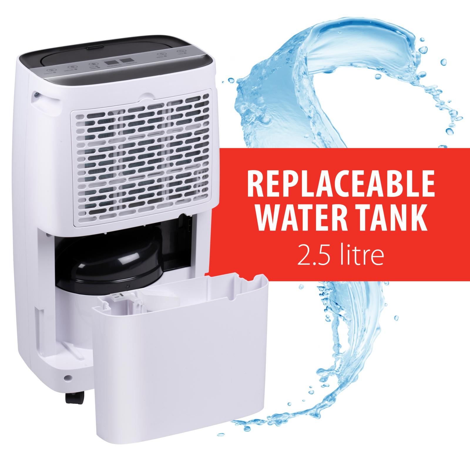 Alpina kraftigt Luftaffugter og Luftrenser 10L Per