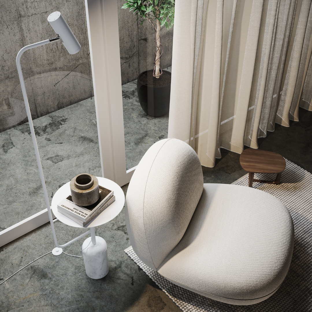 Gulvstativ | LED Integreret | Moderne Design | Justerbar Lysstyrke | Energibesparende | Elegant Indendørsbelysning | Robust Konstruktion | Skaber