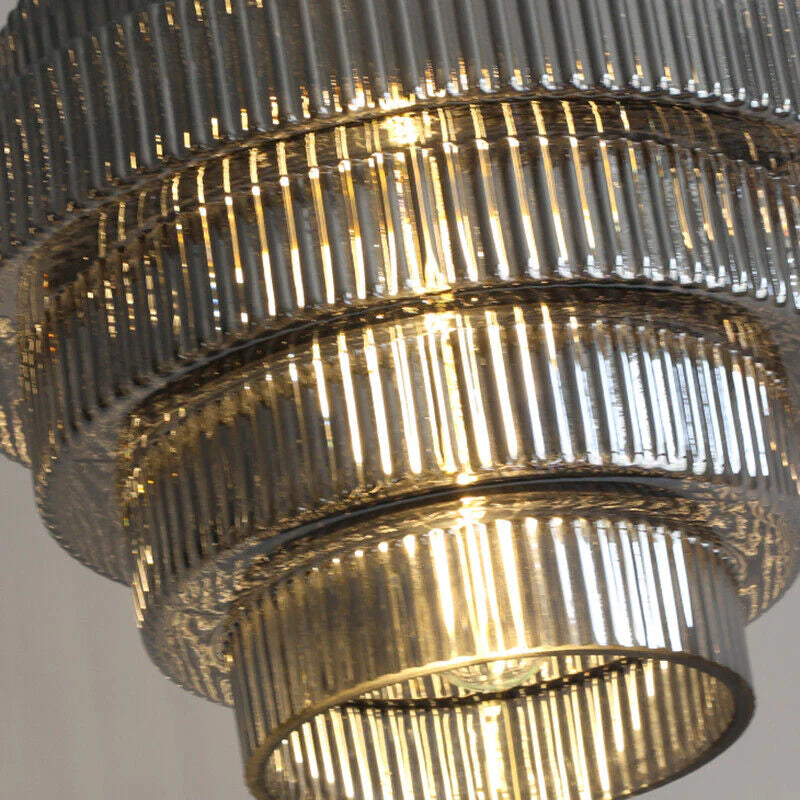 Vintage Bottle-Shaped Glass Pendant Light | E27 Socket | 150cm Adjustable Cord | Brass Finish | Elegant Ceiling Fixture for Kitchen Dining Living Room