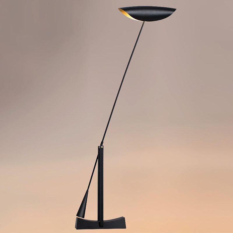 Feranvia | Moderne Gulvlampe | Tidssløst Minimalistisk Design | Stabil Base | Høj Kvalitet | Effektiv Belysning | Passer til Stue, Soveværelse,