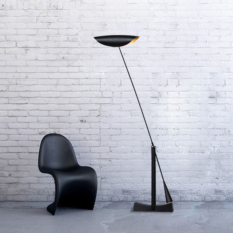 Feranvia | Moderne Gulvlampe | Tidssløst Minimalistisk Design | Stabil Base | Høj Kvalitet | Effektiv Belysning | Passer til Stue, Soveværelse,