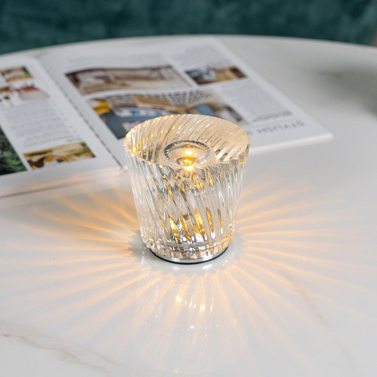 Kate | Crystal Table Lamp