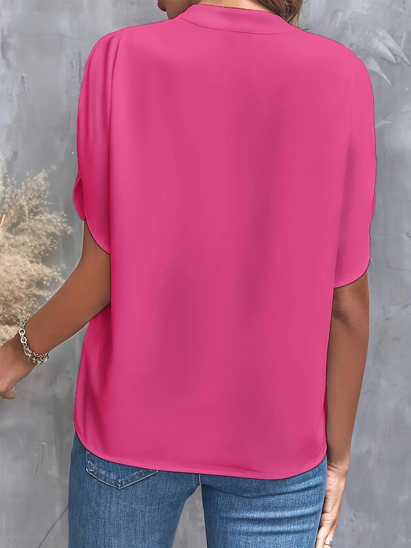 Sabrina - Elegant lys bluse til kvinder