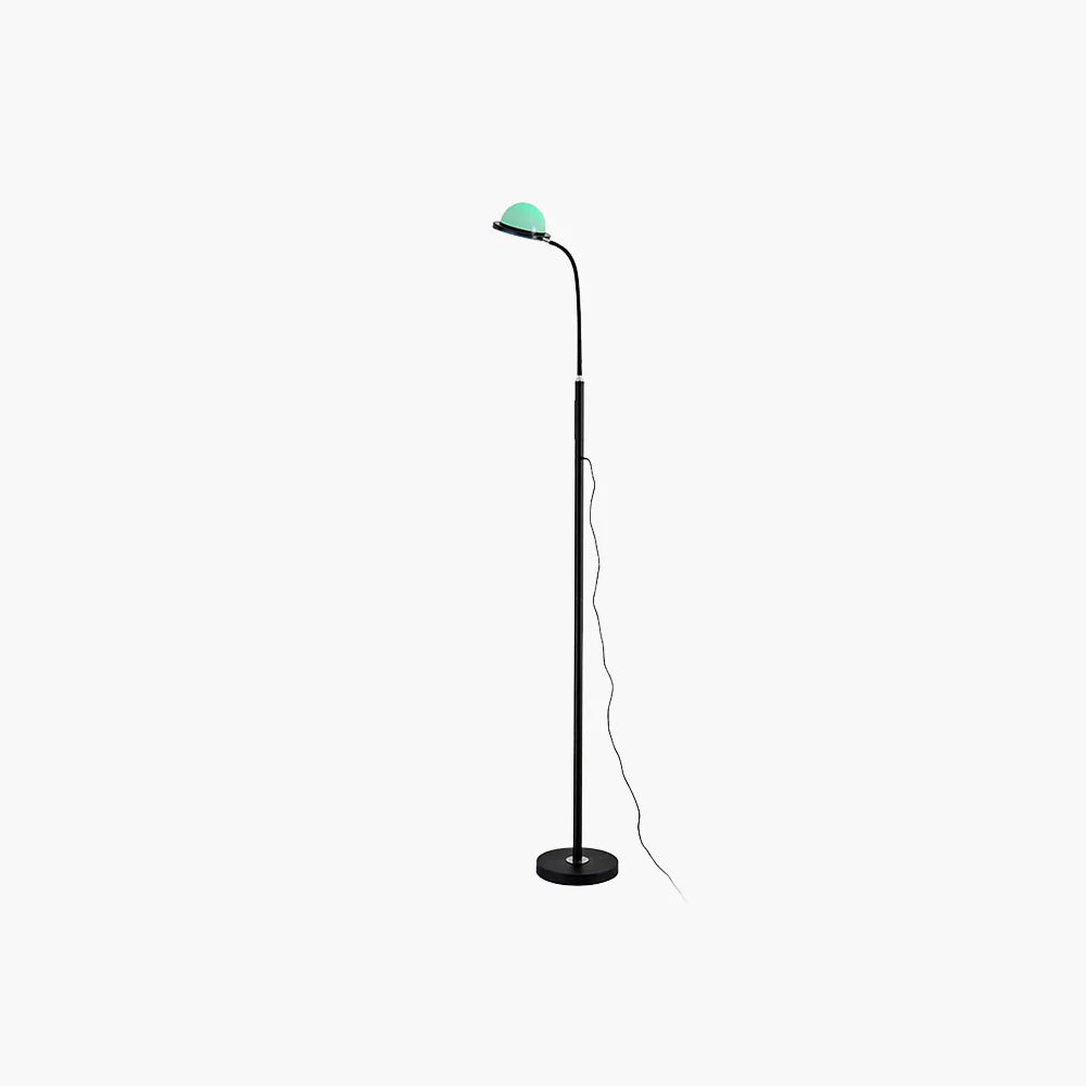 Domelia | Slankt design | Minimalistisk gulvlampe | Moderne belysning til stue og soveværelse | Holdbar konstruktion | Elegant interiørdekoration