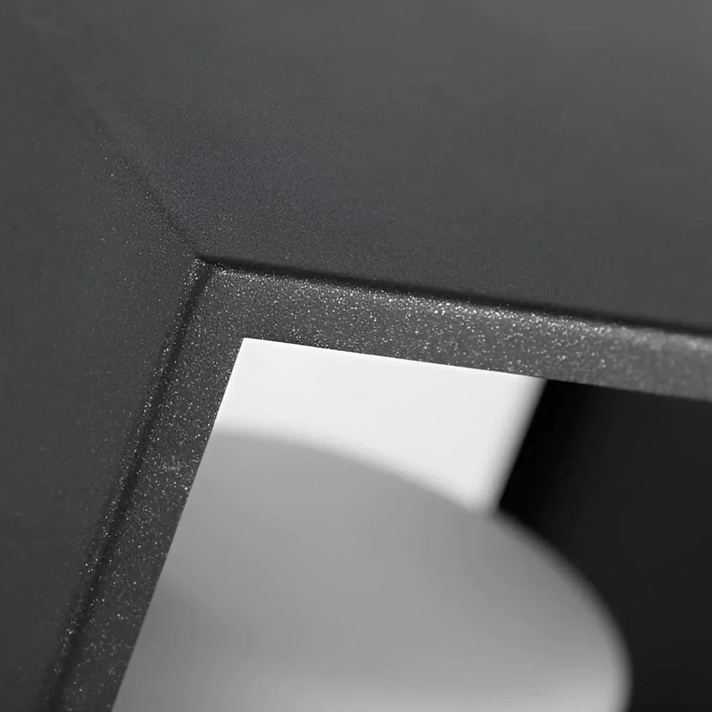 Solar LED Havelanterne | Vejrbestandig | Energieffektiv | Elegant Design | Belysning til Have og Terrasse | Sort | Flere Størrelser | LED