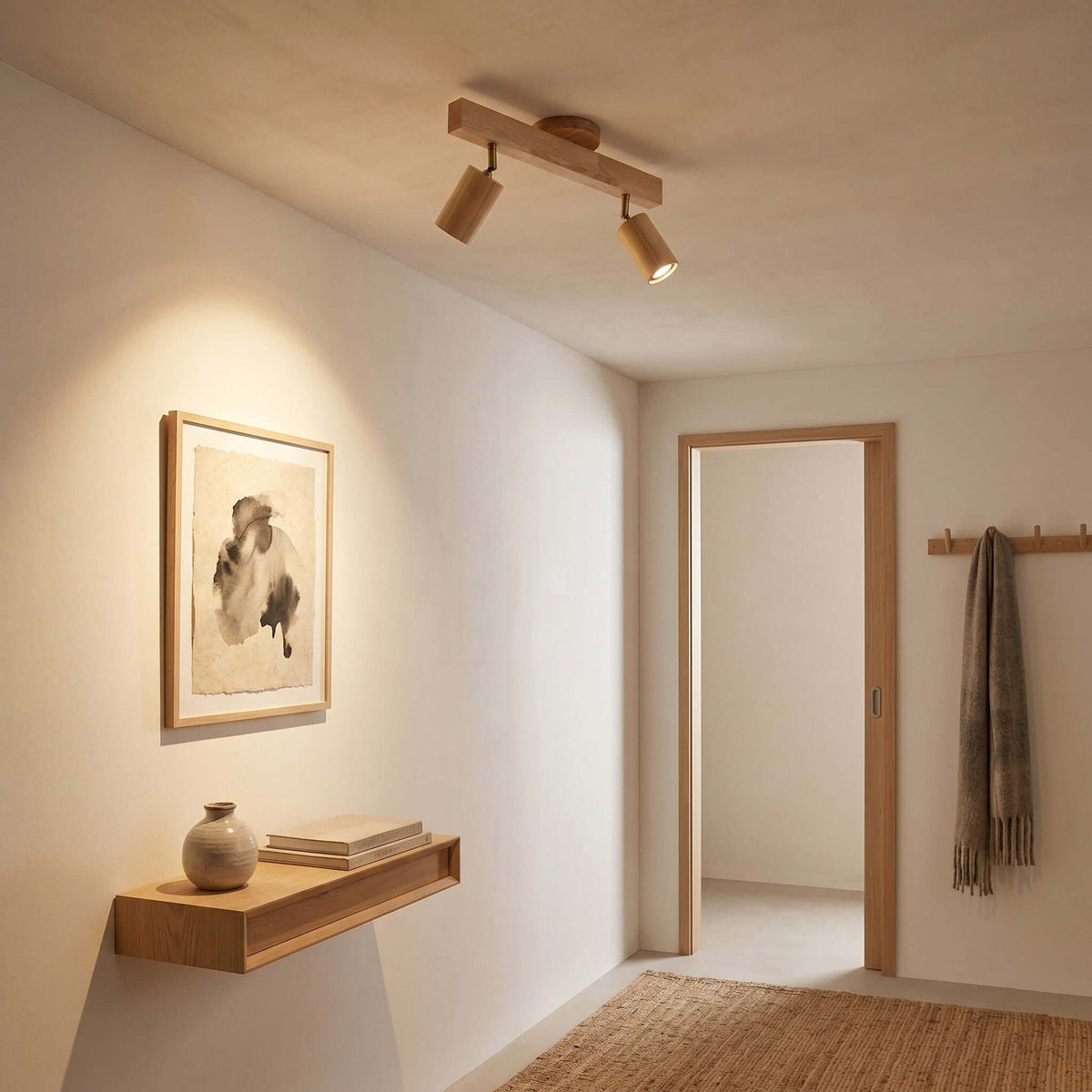 Evelyn | Wood Track Lighting