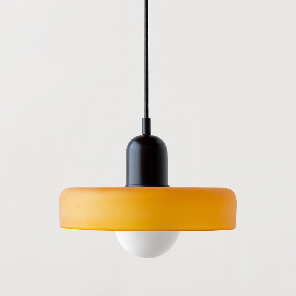 Artistic Ceiling Light | Colored Glass Design | Adjustable Hanging | Modern Home Decor Lighting