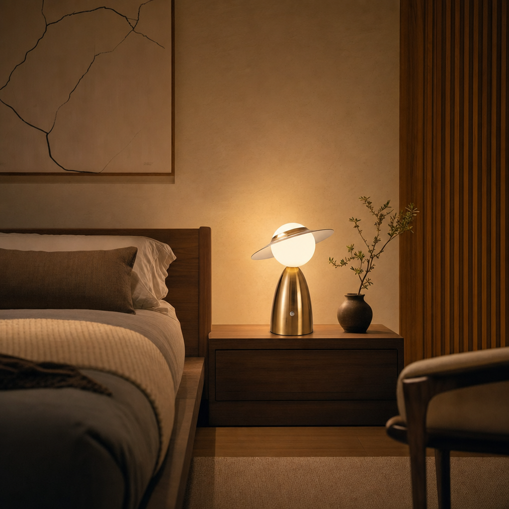 TouchGlow™ | Wireless LED Lamp with Charging | Adjustable Brightness | Touch Control | Home Decor Lighting