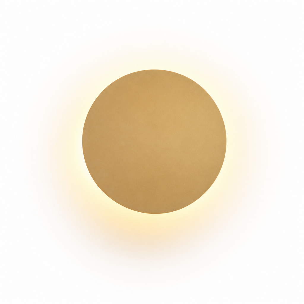 Orbit LED Wall Lamp | Black Gold White Design | Modern Indoor Lighting Fixture
