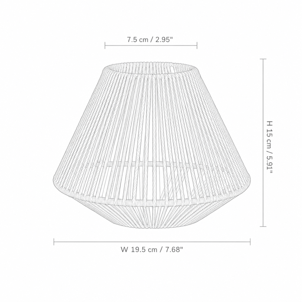 Althea | Woven Lampshade