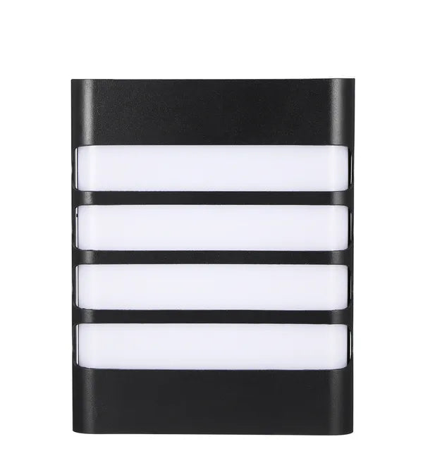 AquaLumen | Vejrbestandig Udendørs LED Lampe | Moderne Design | IP65 Vandtæt | Ideel til Have, Terrasse og Altan | Nem Installation | Elegant