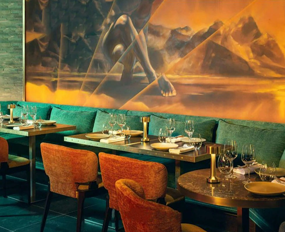 LED | Trådløs Bordlampe | Batteridrevet | Korrosionsbestandig Aluminiumslegering | Op til 25 Timers Lys | Skridsikker Base | Fås i Chrome, Gold og