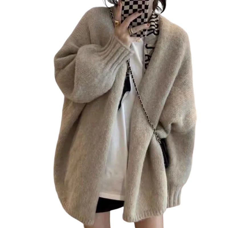 Belle Couture | Vintageinspireret Uldcardigan til Kvinder | Langærmet og Varm | Knappelukning | Stilfuld Komfort | Perfekt til Vinter | Regular