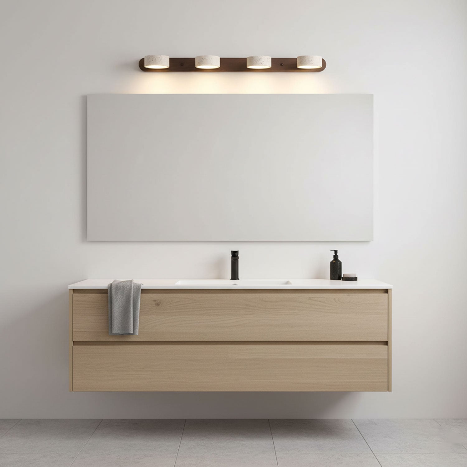 Lois | Travertine Wall Sconce