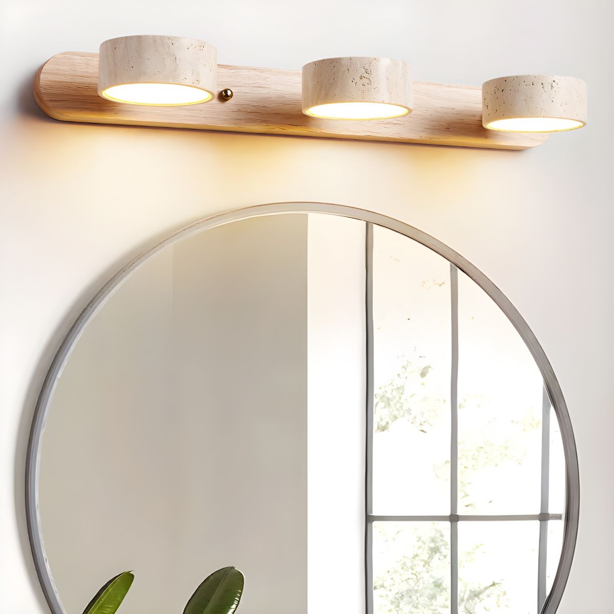 Lois | Travertine Wall Sconce